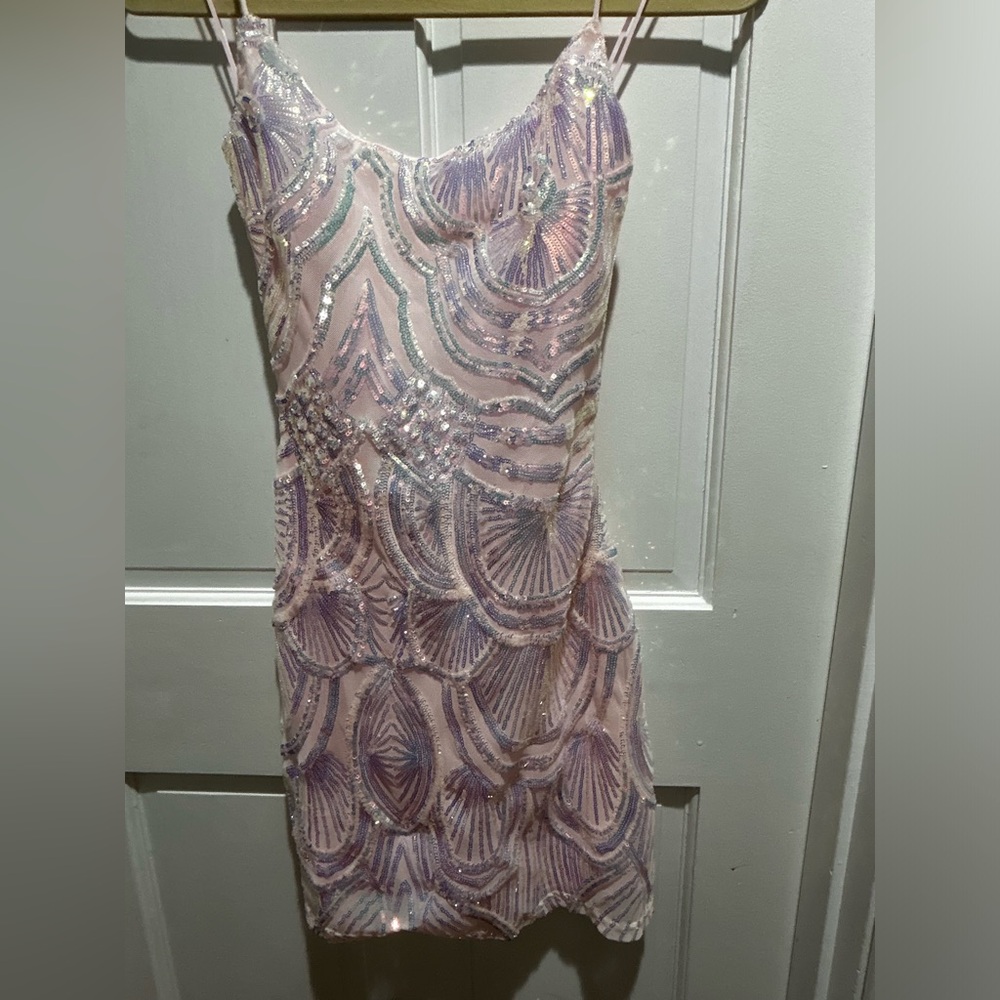 Windsor Gorgeous Girl Sequin Mini dress - Picture 6 of 16